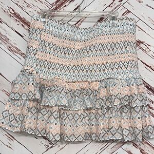 Loft layers mini skirt